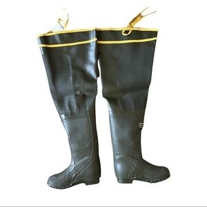 LaCrosse Trapline Hip Waders 32” Men’s 7M Waterproof Hunting Boots Green  NWT